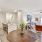 The Monaco at Waterford Lakes, Orlando, Florida open concept floor plan with eat-in kitchen, dining area, and living room